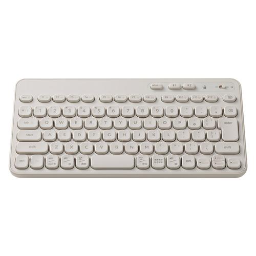 エレコム TK-CM10BMKIV Bluetoothミニキーボード アイボリー