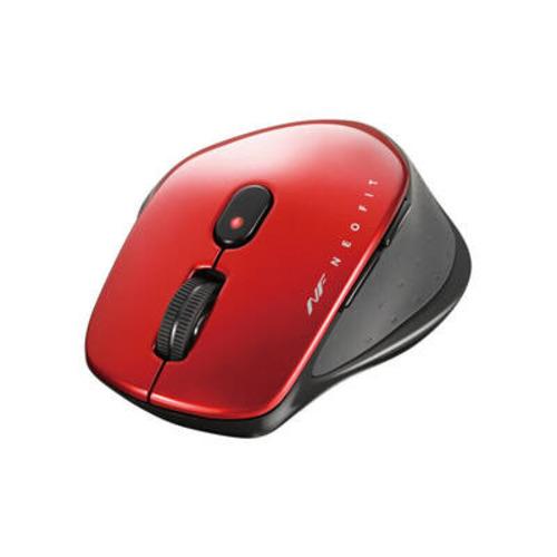 BUFFALO BSMBB540RD ワイヤレスマウス 5ボタン Bluetooth 切替機能付