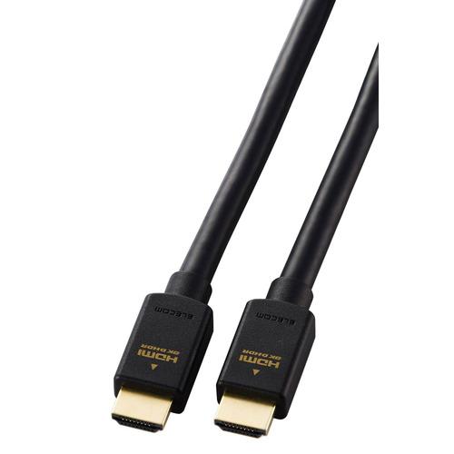 エレコム CAC-HD21E50BK2 ウルトラハイスピードHDMI 2.1 ケーブル 5m 8K ...