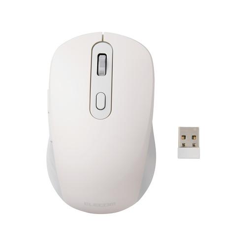 エレコム M-MY35MBSXWH ワイヤレスマウス 充電式 6ボタン Bluetooth・Wind...