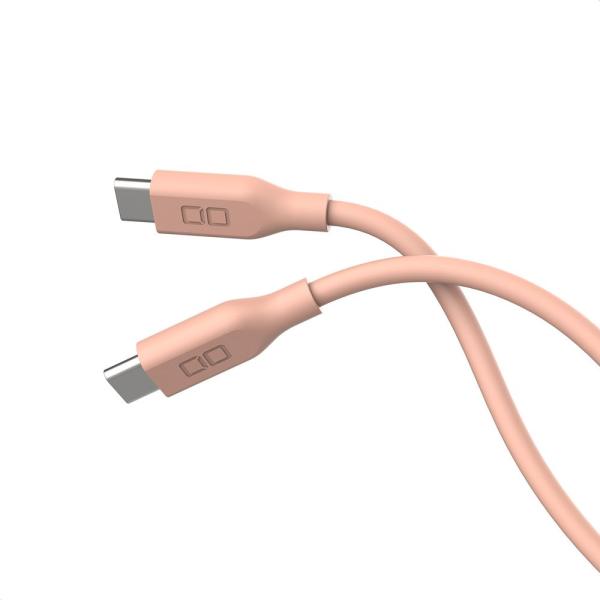 CIO シリコンケーブルN2 CtoC 240W 2m ピンク CIO-SL30000N2-CC2-...