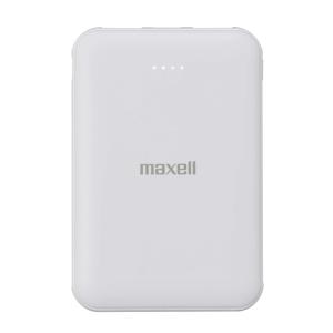 マクセル モバイルバッテリー 5000mAh ホワイト MPC-CE5000WH ( 1台