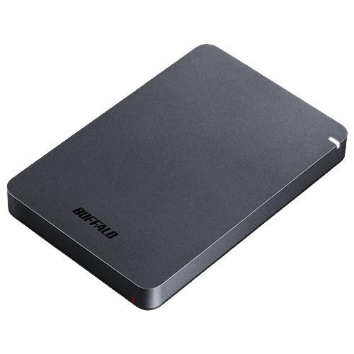 BUFFALO HD-PGF1.0U3-BKA ポータブル外付けHDD 1TB ブラック HDPGF...