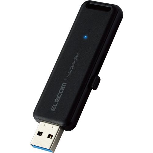 エレコム ESD-EMB0500GBK 外付けSSD 500GB USB3.2 ブラック ESDEM...