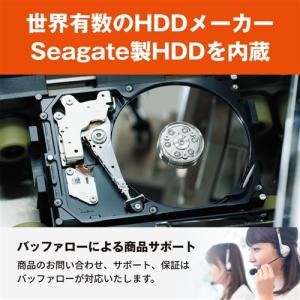 BUFFALO HDSGDA4U3B 外付けH...の詳細画像2