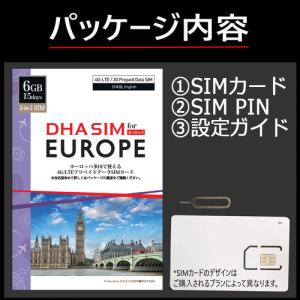 DHA SIM for Europe ヨーロッ...の詳細画像1