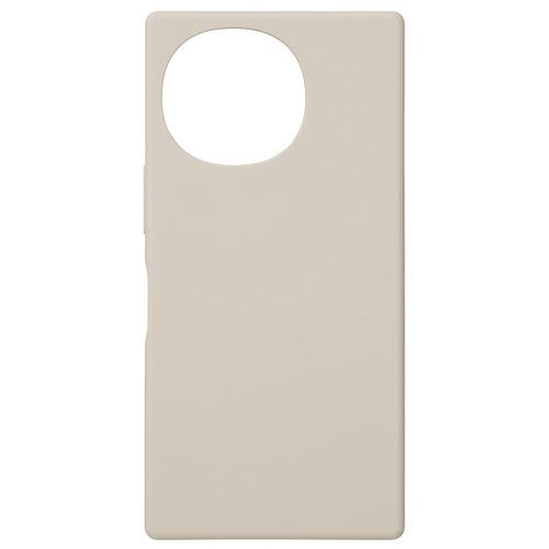 SHARP XNZ06SGW AQUOSR10 シリコンケース カシミアホワイト