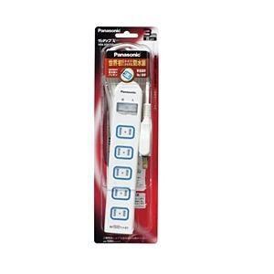 Waeha商品 Panasonic（パナソニック） WHA25362WP ザ・タップX 6コ口 3m ホワイト