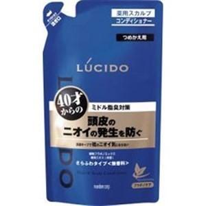 マンダム LUCIDO（ルシード） 薬用ヘア＆スカルプコンディショナー つめかえ用（医薬部外品） （380g） コンディショナー｜best-denki