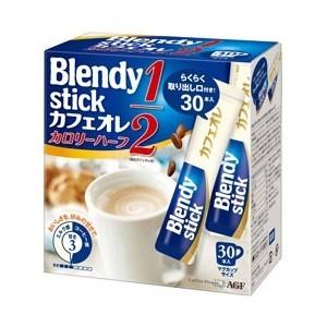 AGF ブレンディ スティック カフェオレ カロリーハーフ 30本入｜best-denki