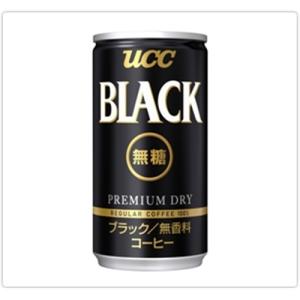 UCC ブラック無糖 185g缶 ×30本【セット販売】｜ベスト電器Yahoo!店