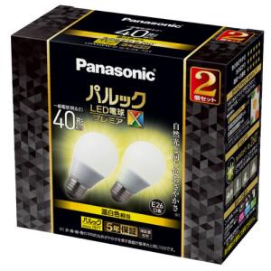 Panasonic（パナソニック） パルック LED電球 プレミアX 7.4W 2個入