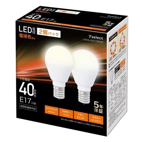 YAMADA SELECT(ヤマダセレクト) LDA4L-G／E17／M／S2 E17口金／広配光／...