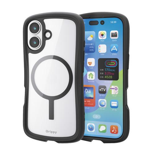 エレコム PM-A25AGRPFMBK iPhone 17 ケース ハイブリッド カバー MAGKE...