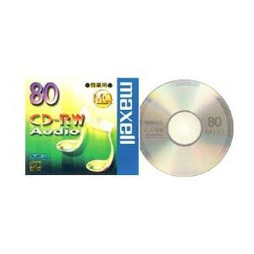 マクセル CD-RWA80MQ1TP 音楽用CD-RW80分 1枚