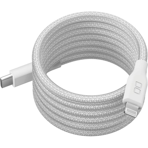 ＣＩＯ　スパイラルケーブル CtoL 1m ナチュラルホワイト　CIO-NLSC30000-CL1-...