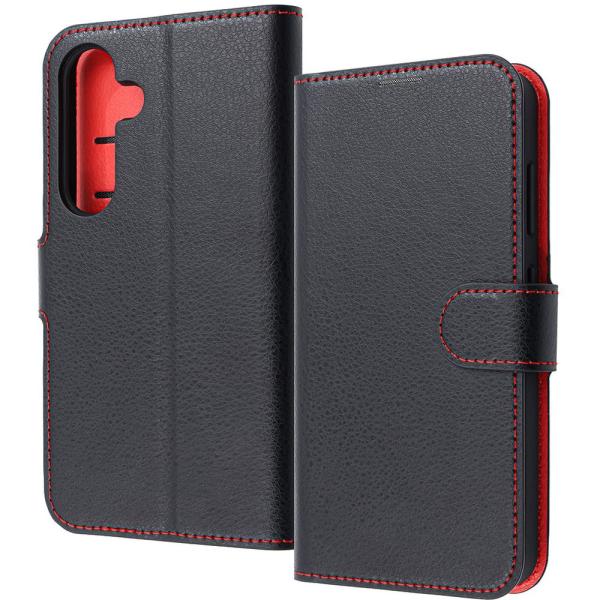 レイ・アウト Galaxy S25 LS 耐衝マグベルトシンプル 手帳型レザーケース ／BK_RD ...