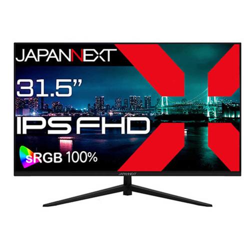 JAPANNEXT 31.5インチ IPSパネル搭載 フルHD 液晶モニター sRGB：100％ (...