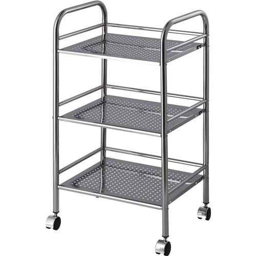 不二貿易株式会社 マルチワゴン3段 クロム