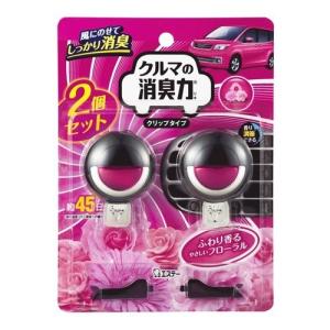 エステー クルマの消臭力 クリップタイプ2P フ...の商品画像