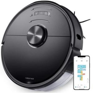 ロボロック S6V52-04(ブラック) ロボット掃除機 Roborock S6MaxV 音声スピーカー日本語対応