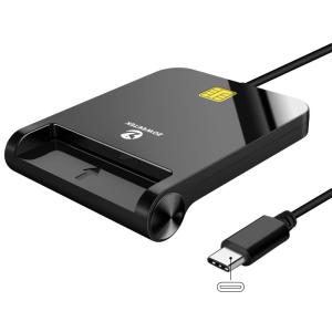 Zoweetek CAC リーダー USB C CAC カードリーダー ミリタリー DOD ミリタリー USB コモンアクセス CAC Wi｜best-filled-shop