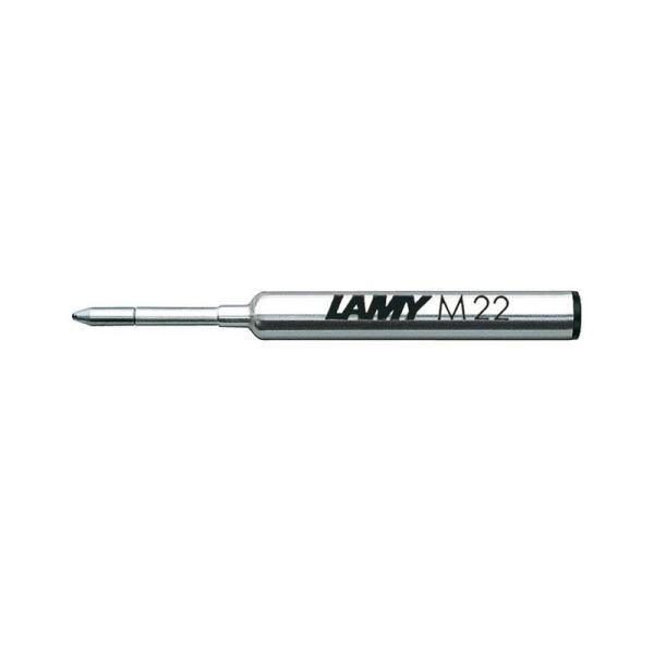 LAMY ラミー 詰め替えインク ボールペン 油性 替芯 ペン先M(中字) ブラック LM22BK ...