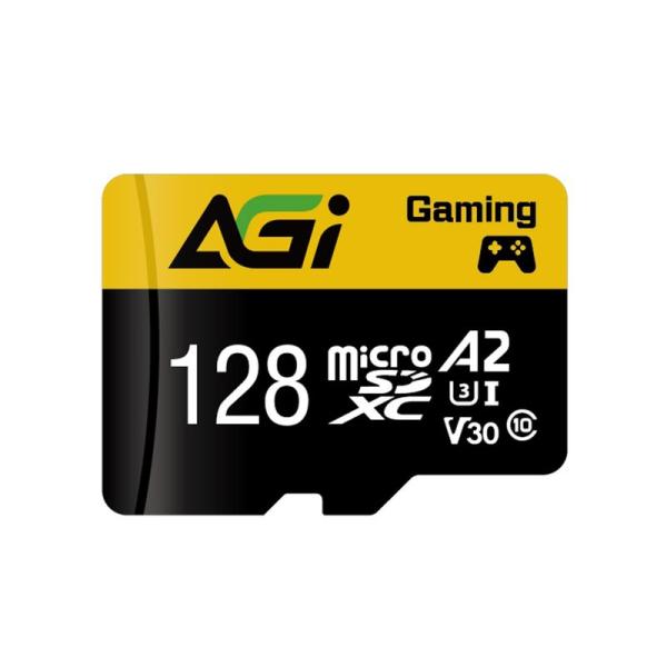 AGI 128GB TF138 MicroSDXC メモリカード A2 U3 V30 4K C10(...