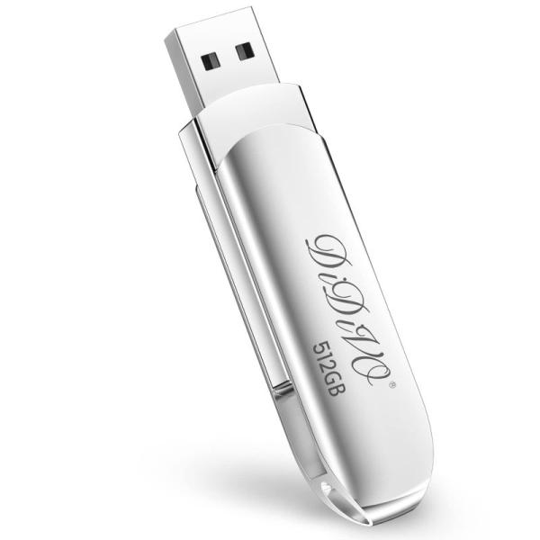 DIDIVO USBメモリ 512GB USB 2.0 フラッシュドライブ 高速転送 大容量 USB...