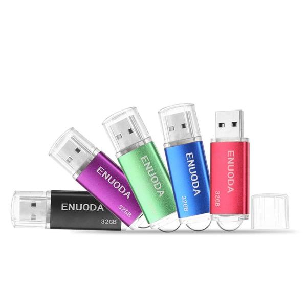 USBメモリ 32GB 5個セット ENUODA USB 32GB セット USBメモリー32ギガ ...