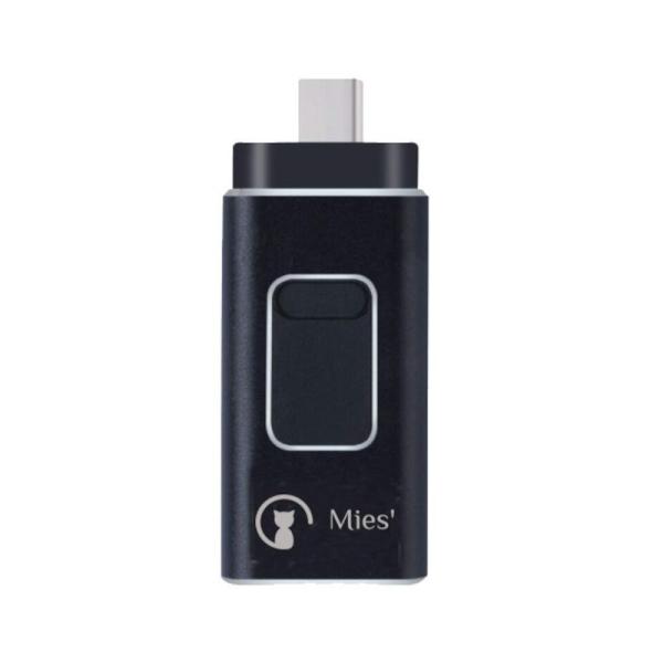 Mies&apos; ４in1 IOS OTG usbメモリ USB3.0 フラッシュ ドライブ アイフォン ...