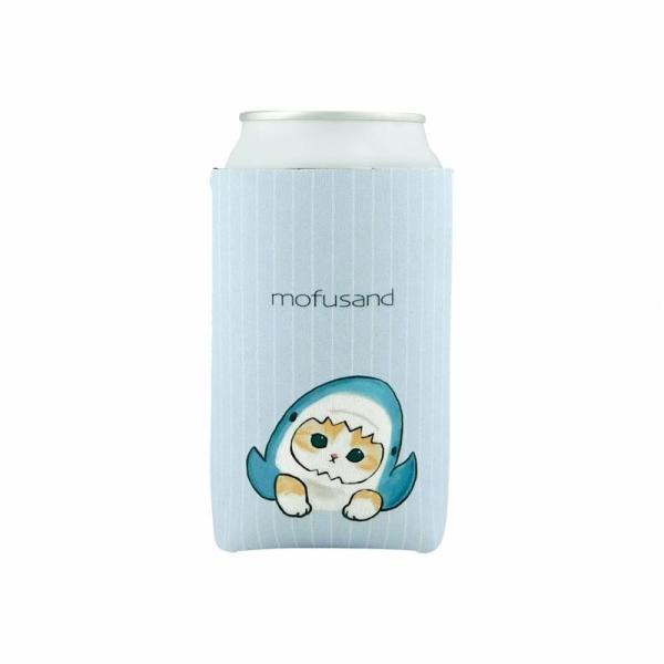 mofusand (もふさんど) 缶カバー/缶クージー サメにゃん 53-3201