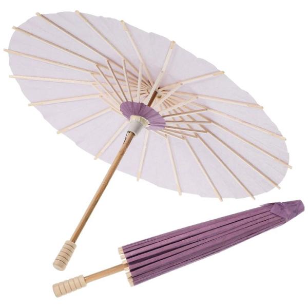 ledmomo ミニ紙傘 和傘 30cm 2本セット 踊り傘 DIY 飾り用 和室装飾 撮影用道具 ...