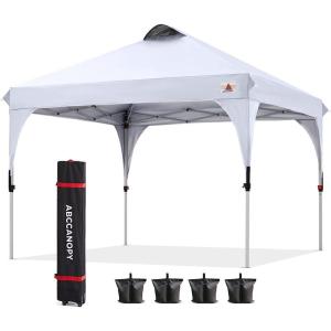 ABCCANOPY タープテント ワンタッチ 3段階調節 ベンチレーション 天井 2m/2.5m/3m アウトドア 簡単 大型 タープ テン｜best-filled-shop