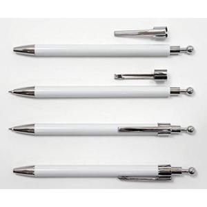 吊り下げチャーム取付可能・加工用真鍮ノックストレートボールペン