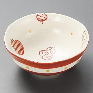 赤絵瓢六角小鉢 [10.6 x 4.5cm 130g] 【小鉢】 | 料亭 旅館 和食器 飲食店 おしゃれ 食器 業務用の商品画像