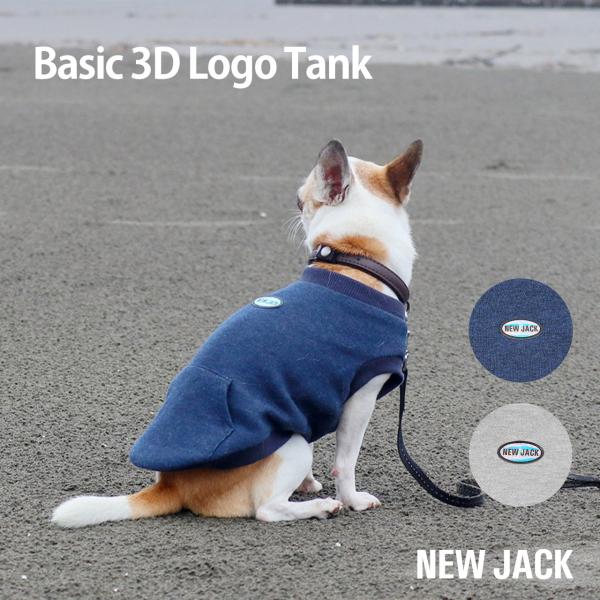 NEW JACK ニュージャック ベーシック3Dロゴタンク S M L XL XXL｜犬服 タンクト...