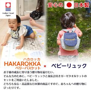 身長計ガーゼケット ベビーリュック セット ハ...の詳細画像1