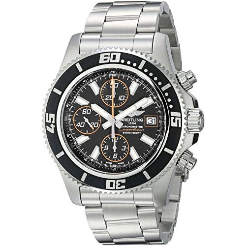 Breitling メンズ A1334102-BA85 スーパーオーシャン ステンレススチール ウォ...