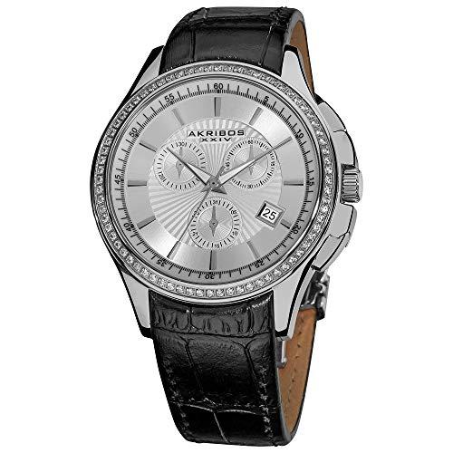 Akribos XXIV Women&apos;s &apos;Grandiose&apos; Swiss Watch - Chr...