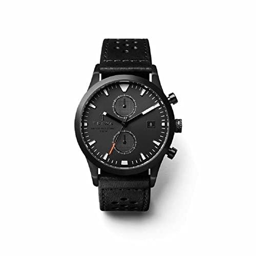 Triwa Sort of Black Glow Chrono Unisex Watch with ...