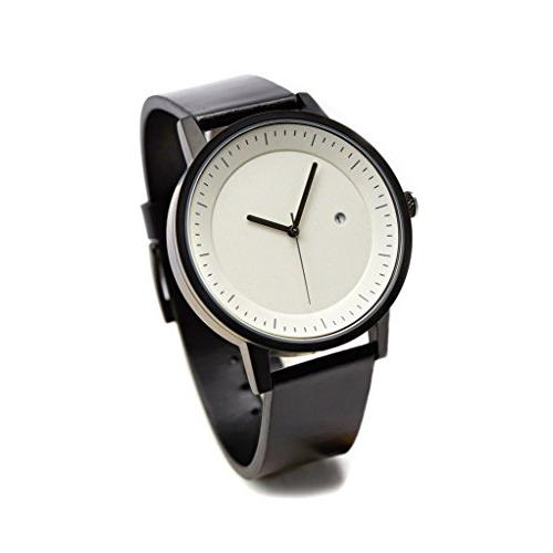 SWCO Simple Watch Company Unisex Earl Leather Watc...