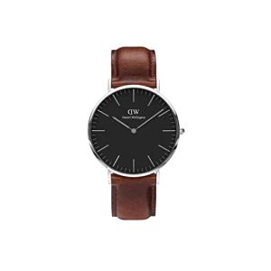 Daniel Wellington クラシック セント モーズ シルバーウォッチ 36mm レザー ...