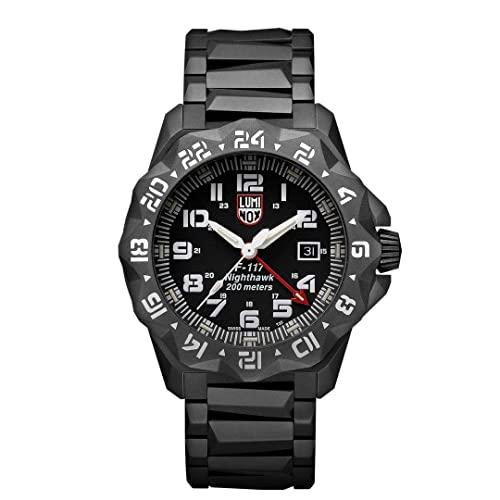 Luminox F-117 Nighthawk XA.6422 メンズウォッチ 44mm - ブラッ...