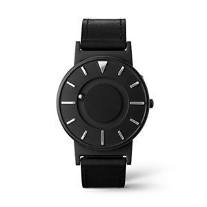 Eone Bradley Watch Special Dezeen Black Titanium Leather 並行輸入品