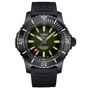 Breitling スーパーオーシャン チタニウム グリーンダイアル 48mm メンズ腕時計 V17...