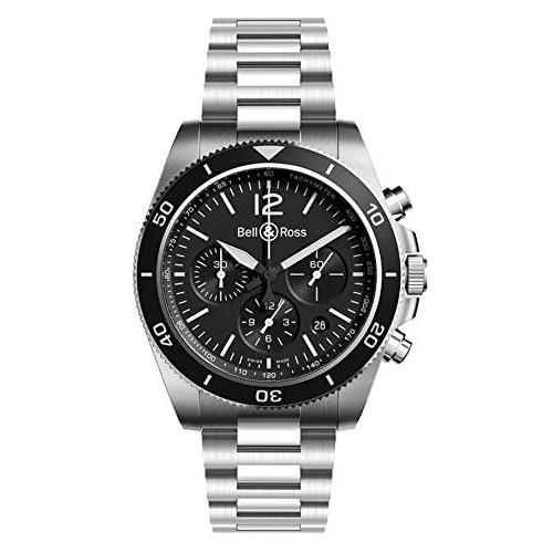 Bell &amp; Ross BR V3-94 Chronograph Steel Watch BRV39...