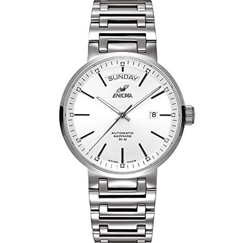 ENICAR Men&apos;s Original Swiss Automatic Watch (Model...