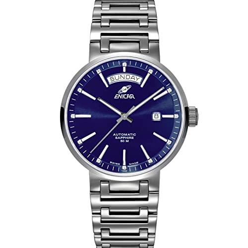 ENICAR Men&apos;s Original Swiss Automatic Watch (Model...