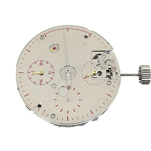 1x Watch Movement with 2 Register Mechanical Chron...